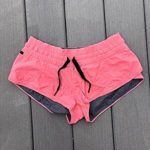 Pink & Gray Reversible Lululemon Shorts
